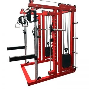 FUNCTIONAL TRAINER DUAL PULLEY, SMITH & RACK