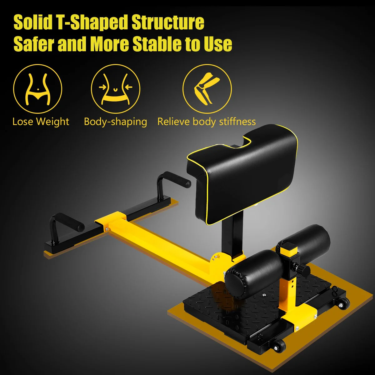 8-in-1 Multi functional Squat Machine Deep Sissy Squat Home Gym - Image 5