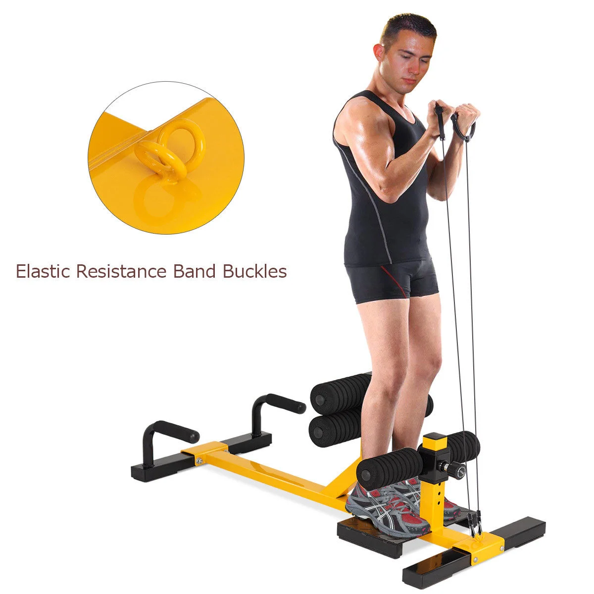 8-in-1 Multi functional Squat Machine Deep Sissy Squat Home Gym - Image 2