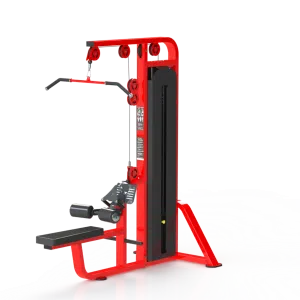 LAT PULL DOWN WITH ROWING SINGLE PULLEY
