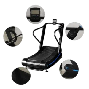 Curl Treadmill New Model (Blue & Black)