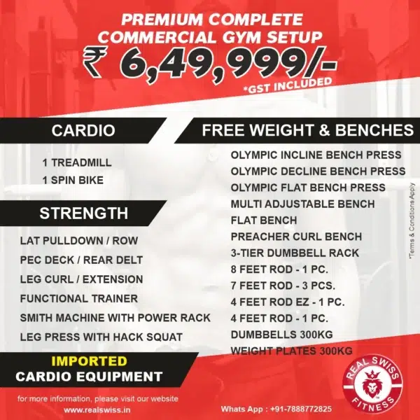 Commercial Gym Setup : Gold Package