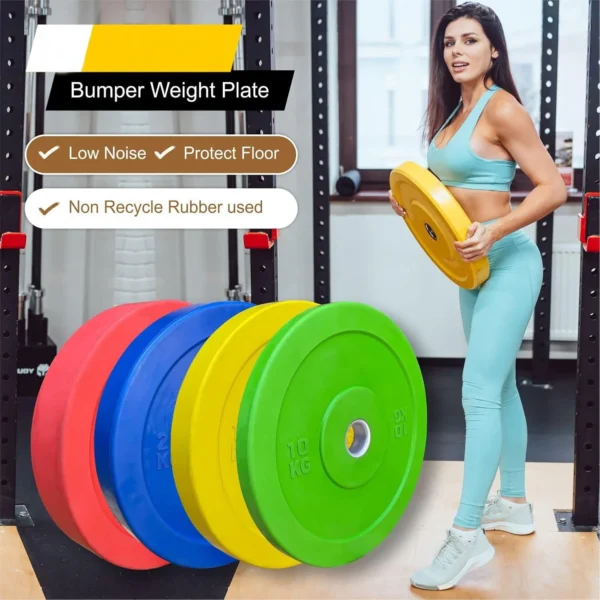 Olympic Rubber Bumper Plates - Image 6