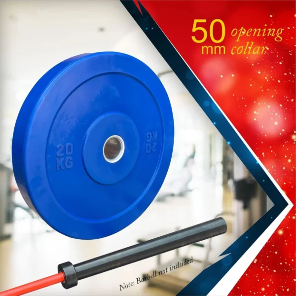 Olympic Rubber Bumper Plates - Image 8