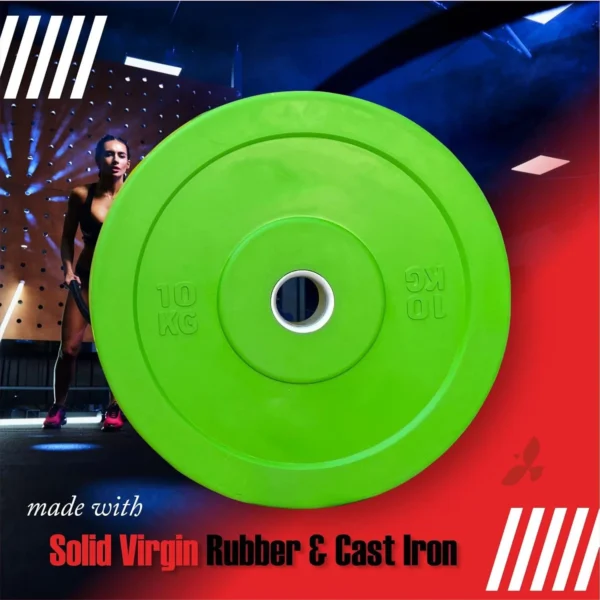 Olympic Rubber Bumper Plates - Image 4