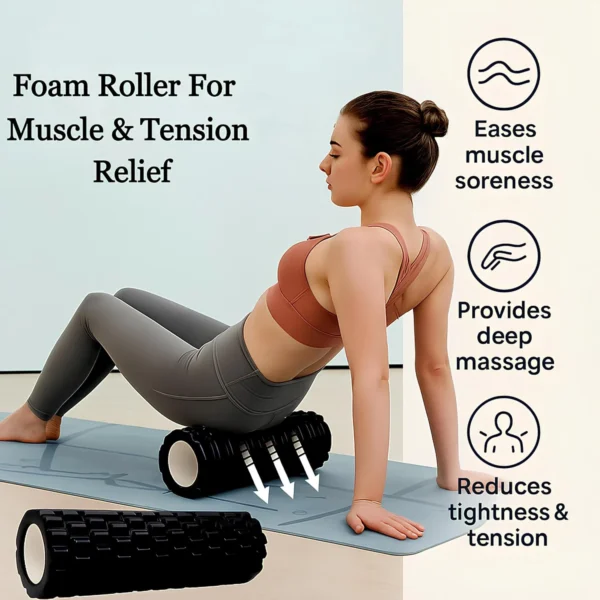 High-Density Acupressure Foam Roller for Deep Tissue Massage - Image 2