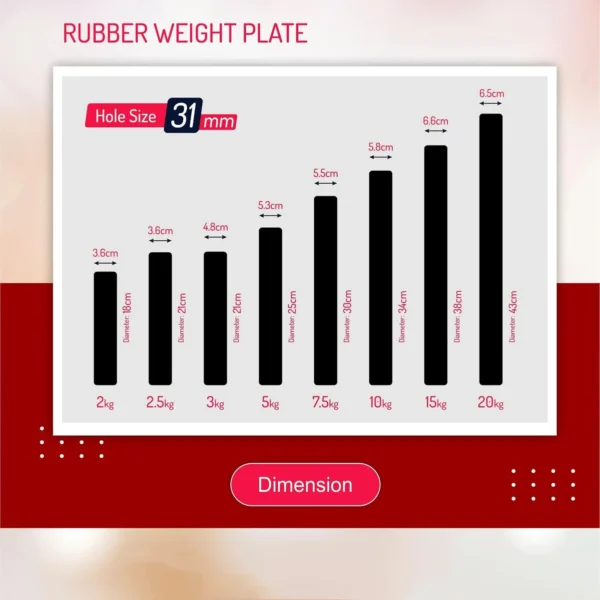 Rubber Weight Plate - Image 5