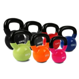 Vinyl Coated Solid Kettlebell for Gym Exercises