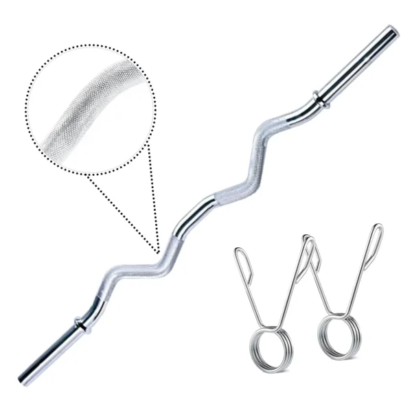 Weight Lifting Rod, 4Ft Curl Rod