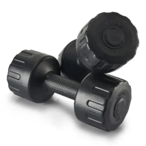PVC Dumbbells Pack of 2 for Home Gym Fitness Barbell