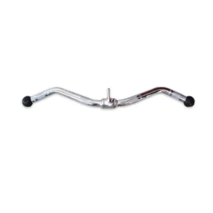 Gym Machine Cable attachments Optional (28" Solid Curl Bar)