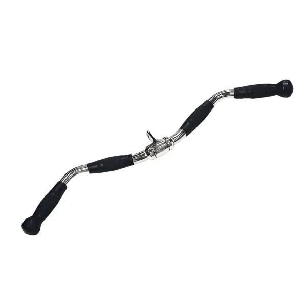Solid Steel Pro-Grip Curl Bar 28 Inch