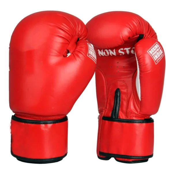 Competition Top Grain Leather Boxing Gloves