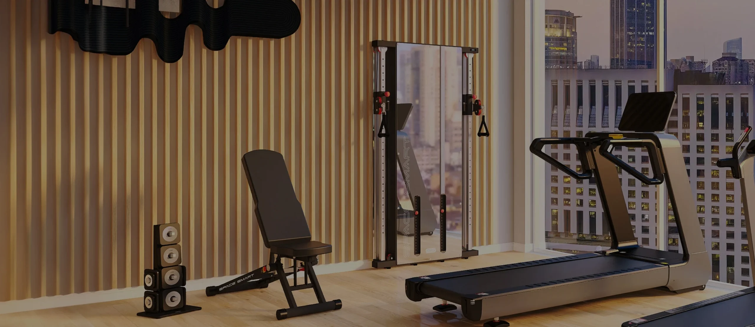 Real Swiss Wall-Mounted Functional Trainer - Double Stack - Image 3