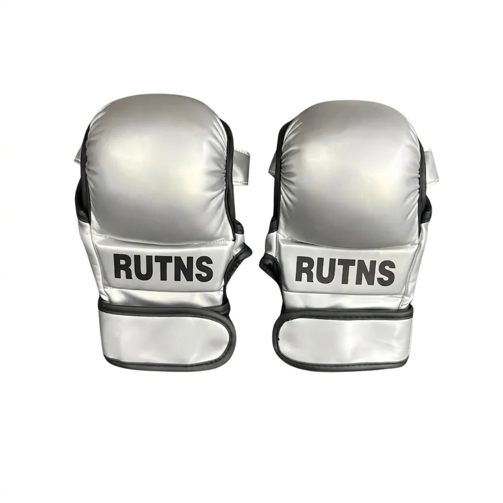 Metallic MMA Gloves Series (Silver)