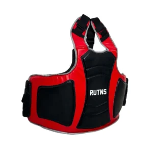 Boxing Chest Guard (Black and Red)
