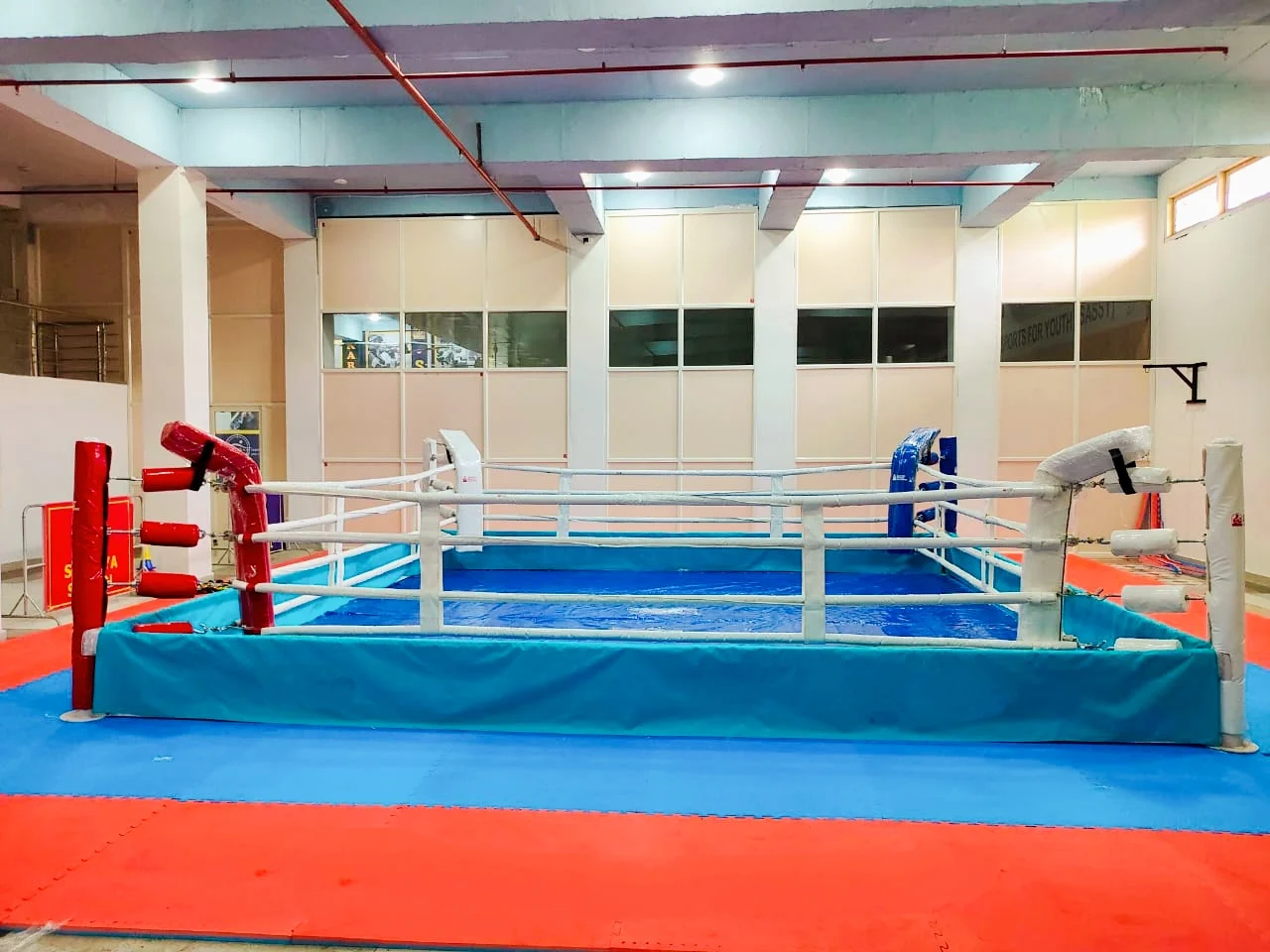 competition boxing ring